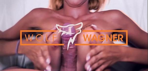  Mature DaCada shows her big fake tits and shaved pussy PART 2! WOLFWAGNER.com